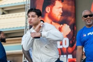 Ryan Garcia labels Shakur Stevenson ‘a bum’
