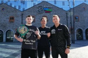 Callum Walsh’s Irish homecoming receives royal treatment from Dana White