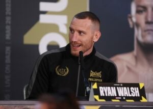 Ryan Walsh confident he can force Reece Mould out on his shield