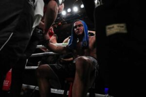 John Pullman says Tim Tszyu was 'concerned about the cut he suffered against Fundora' during loss to Bakhram Murtazaliev