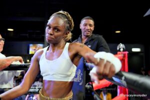 The unique development of world title challenger Shuretta Metcalf