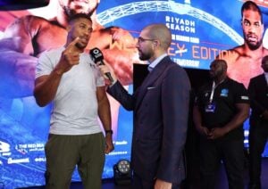 Daniel Dubois and Tyson Fury are the two possible next fights for Anthony Joshua