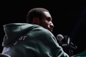 Bruce Carrington is thrilled to share a stage with Mike Tyson