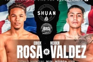 Rosa vs Valdez title fight set for Dec. 19 in the Dominican Republic