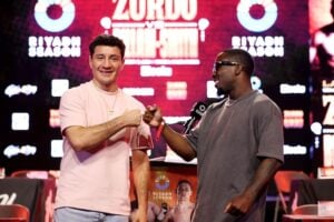 Oscar De La Hoya refuses to dismiss the threat Tevin Farmer poses to William Zepeda