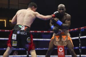 William Zepeda stays on track (just) to face Shakur Stevenson after being dropped and pushed by Tevin Farmer