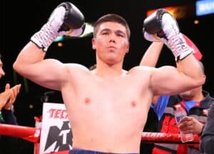 Bektemir Melikuziev escapes with split decision over David Stevens