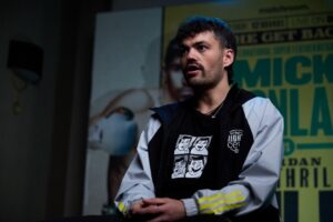 Dylan Moran ready to meet Tyrone McKenna in the trenches on December 7