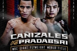 Canizales vs Pradabsri title fight set for Dec. 26