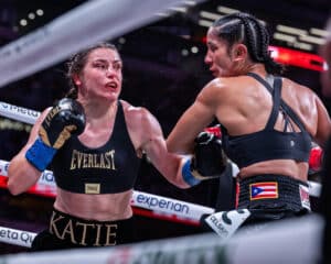 Amanda Serrano, Jake Paul urge Katie Taylor to accept 12 three-minute rounds