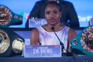 Caroline Dubois and Savannah Marshall near 'big fights' on March 7 