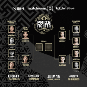 Legal matter delaying Matchroom’s Japanese Prizefighter tournament