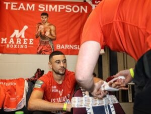 Callum Simpson grew up watching Kell Brook – now the roles have been reversed