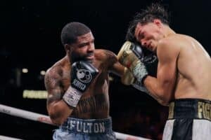 Stephen Fulton Jnr repeats as winner over Brandon Figueroa, lifts featherweight belt