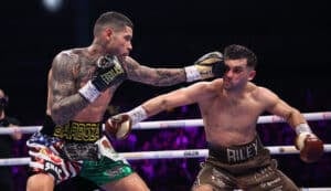 Arnold Barboza Jnr beats Jack Catterall to earn shot at Teofimo Lopez’s title