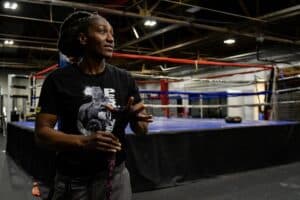 Danielle Perkins puts aside friendship with Claressa Shields for shot at glory