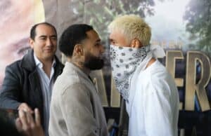 Bad boy Luis Nery and opponent Kyonosuke Kameda get physical ahead of February 22