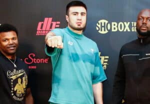 Bakhodir Jalolov off Montreal card with illness; Biyarslanov, Mimoune make weight