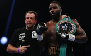 Lawrence Okolie Vows To Fight On For Joe Gallagher, Become His First Heavyweight Champion
