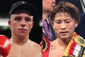 ‘Let’s make it happen and find out’: Ball challenges Inoue to move to featherweight