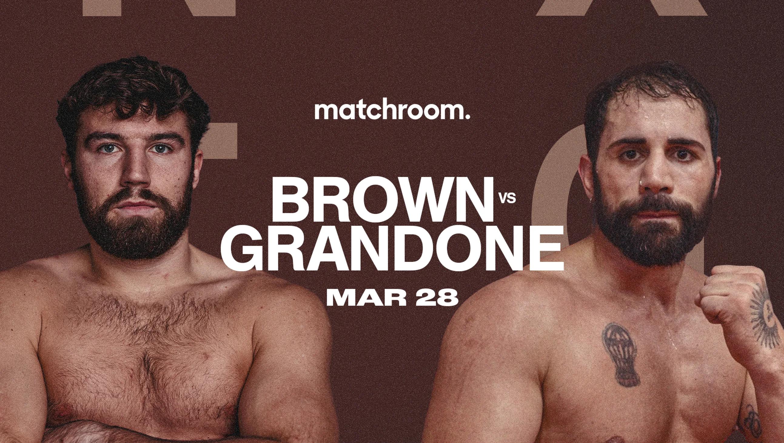 Pat Brown has new opponent for March 28 pro debut