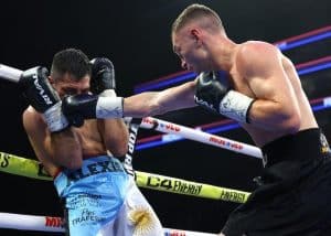 Dzmitry Asanau fights Francesco Patera in Montreal on April 10