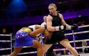Victorious Lauren Price set to travel to Mikaela Mayer-Sandy Ryan