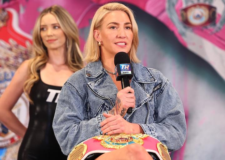 Mikaela Mayer: Sandy Ryan repeat win, unification line up 'perfectly'