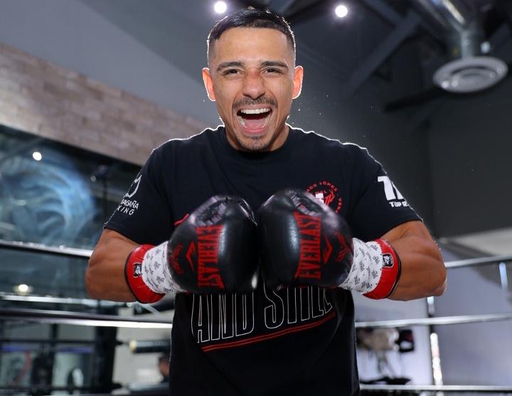 After suffering a brain bleed in his last fight, Luis Alberto Lopez returns with a first-round knockout