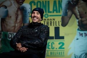 Michael Conlan back to winning ways but doesn’t impress against Asad Asif Ali