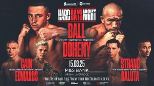 Nick Ball promises something special, but TJ Doheny guarantees a hard night's work