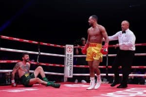 Harlem Eubank Scores Three Knockdowns, Beats Tyrone McKenna By 10th-Round TKO