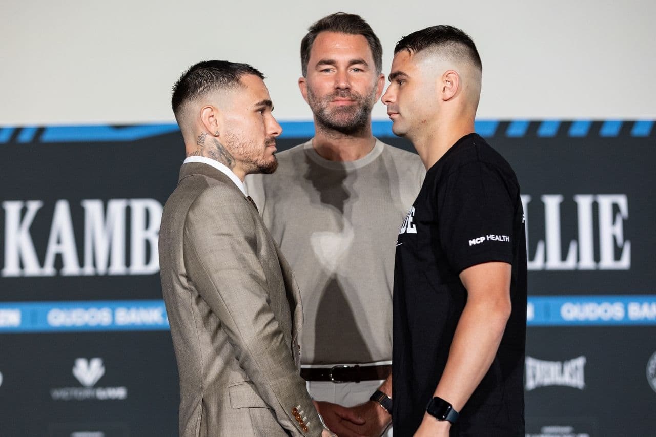 Richardson Hitchins Keeping Fingers Crossed, Hoping George Kambosos Beats Jake Wyllie