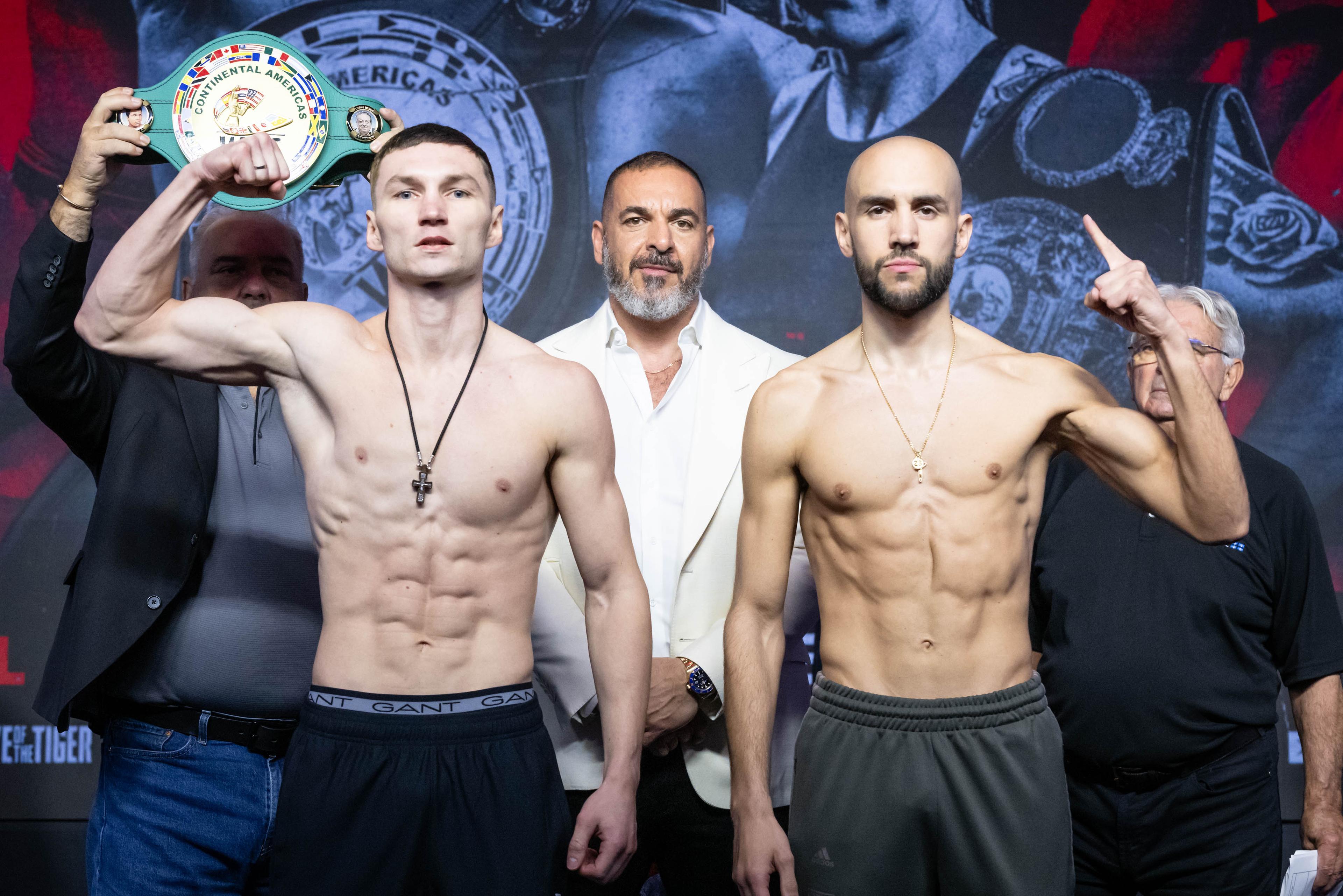 Dzmitry Asanau, Francesco Patera both under lightweight limit for ESPN+ headliner