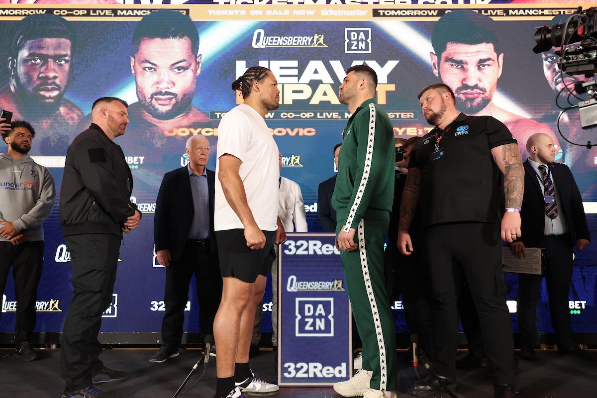 Filip Hrgovic believes Joe Joyce should retire: ‘Punches are not vitamins’