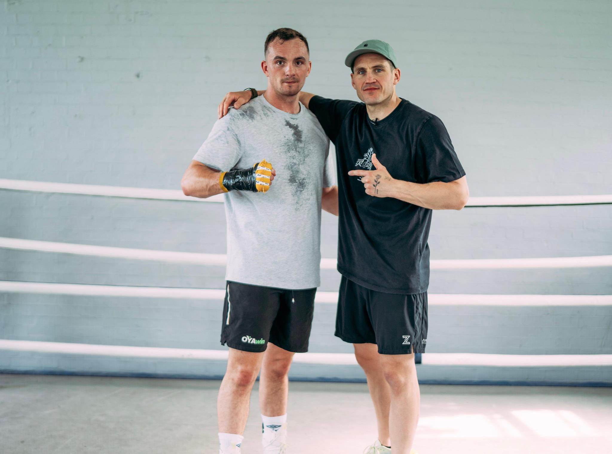Shane McGuigan ‘excited’ by link up with gifted Scot Willy Hutchinson