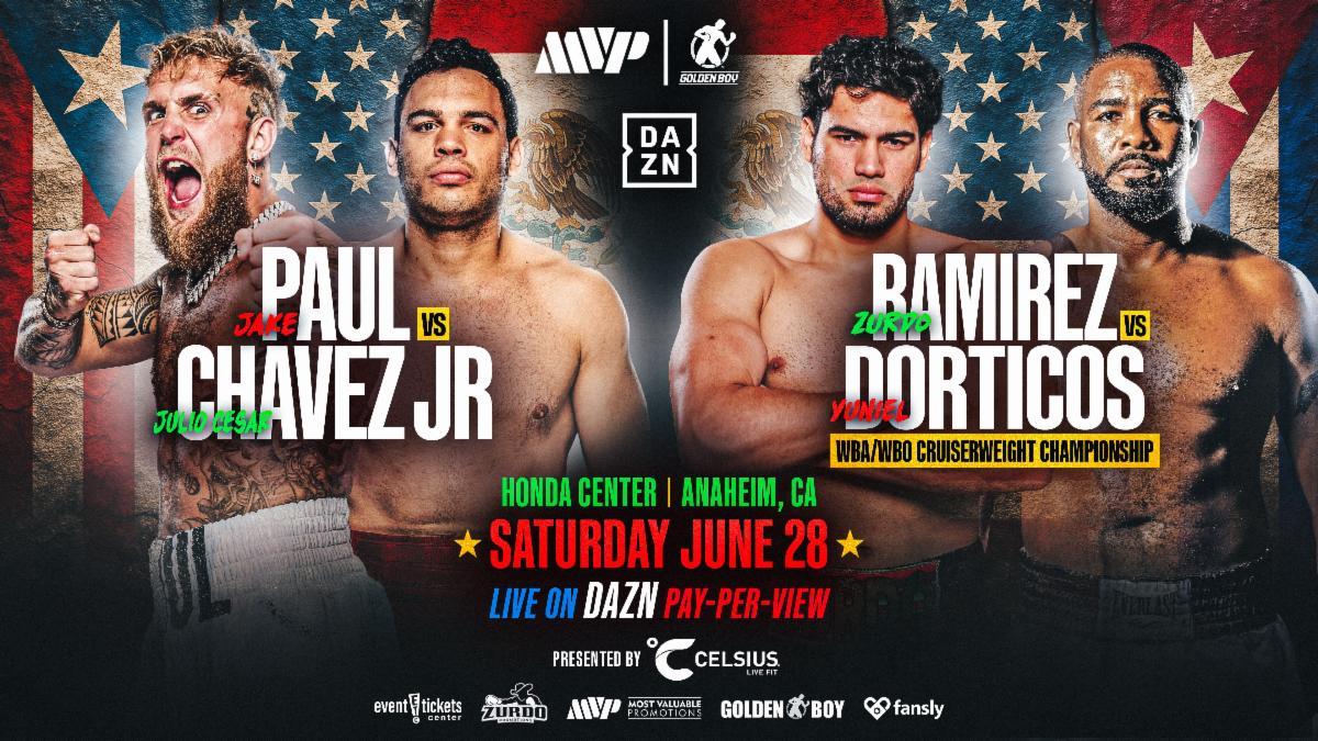 Ramirez to defend against Dorticos with Jake Paul-Julio Cesar Chavez Jnr in co-main
