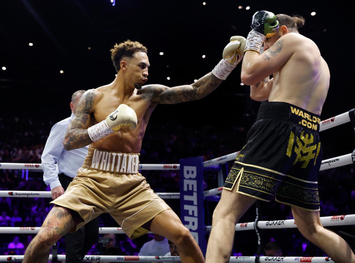 Improved Ben Whittaker ends Liam Cameron saga in the second round