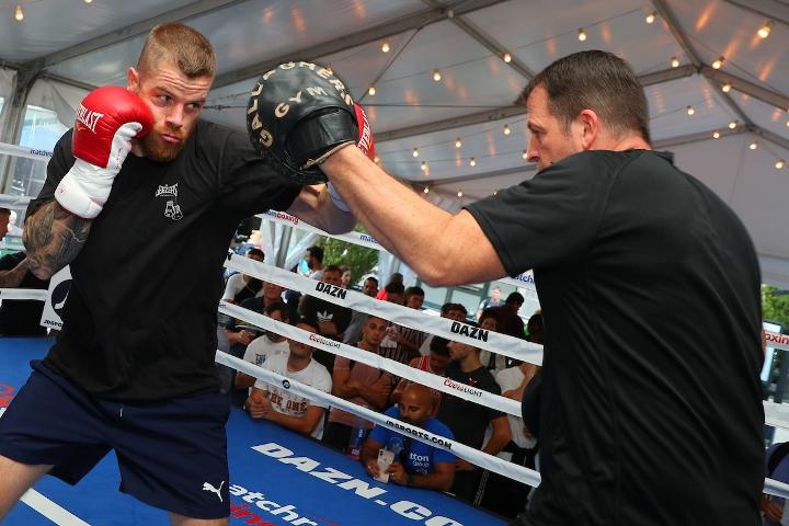 Callum Johnson still hopeful of a fight with Arsen Goulamirian