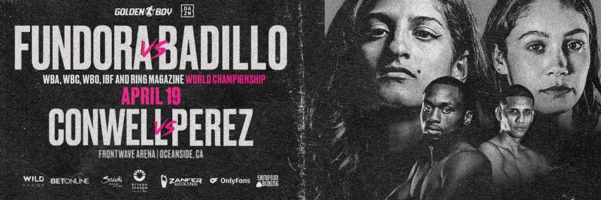 Gabriela Fundora, Charles Conwell and their opponents all make weight