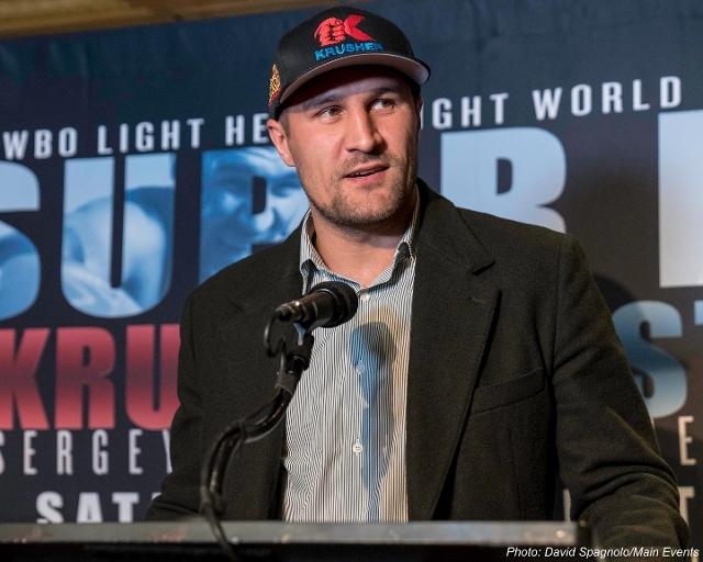 Sergey Kovalev caps career with 7th round knockout of Artur Mann