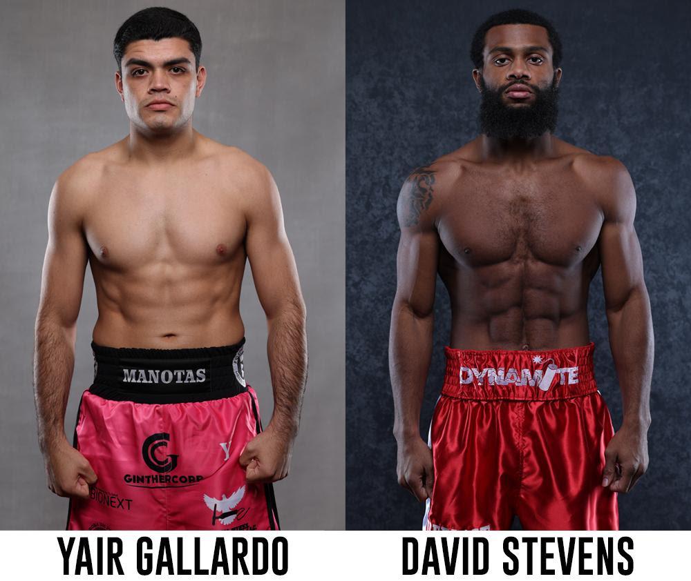 Yair Gallardo-David Stevens to headline April 25 show on DAZN