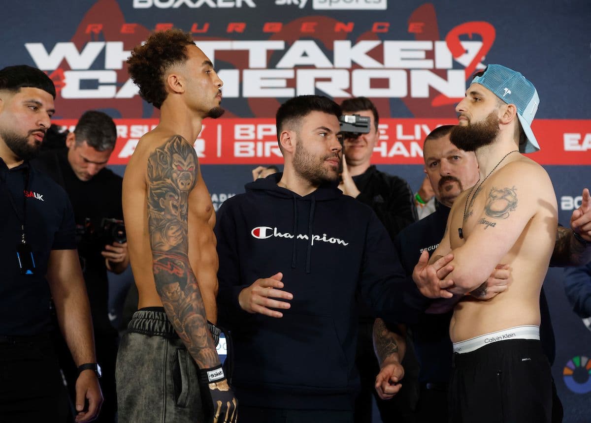 Liam Cameron Sends a Warning To Ben Whittaker: 