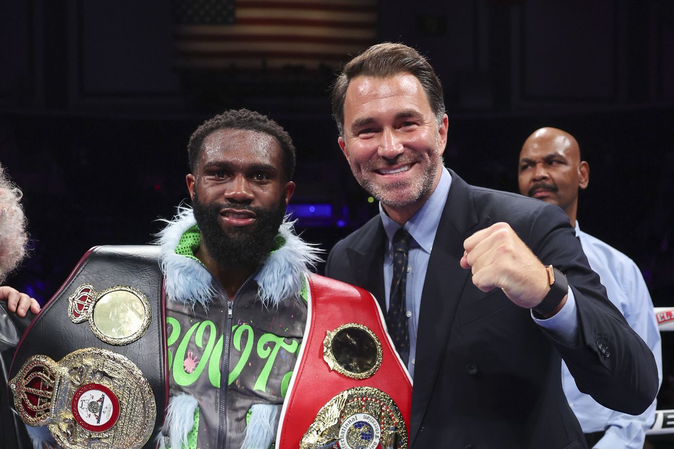 ‘If Jaron stays at 147 I think there’s a very good chance’: Hearn talks negotiations for Boots vs Teofimo