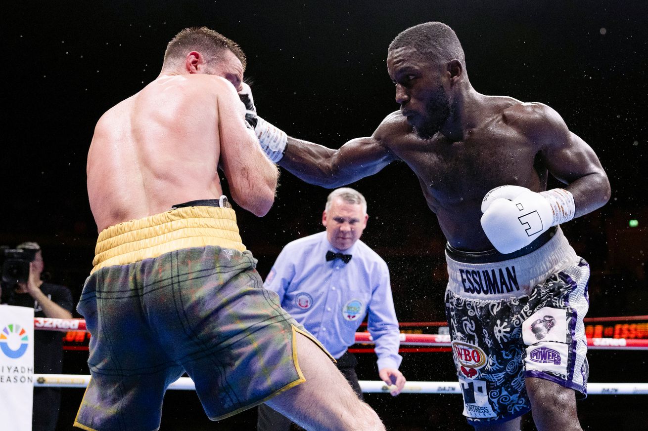 Essuman hands Taylor third straight loss, puts future in question