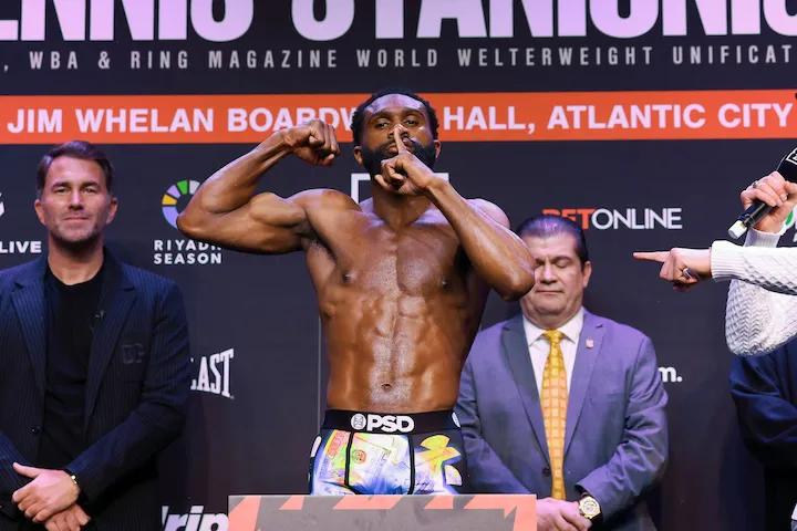 Jaron Ennis unsure of making 147lbs again - even for Teofimo Lopez fight