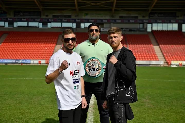 Maxi Hughes-bound Archie Sharp targets Shakur Stevenson and 'Tank' Davis after moving to 135lbs