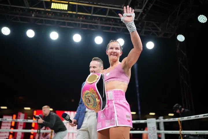 Terri Harper says she’s now a promotional free agent