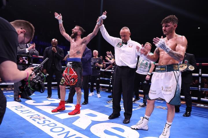 Anthony Cacace beats up and stops Leigh Wood inside nine rounds