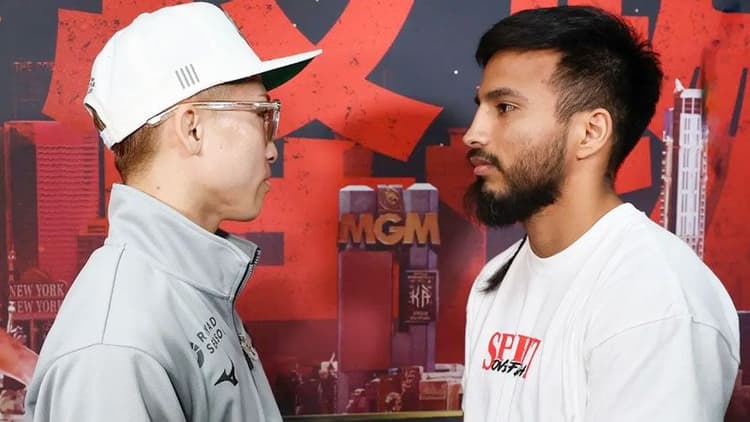 Naoya Inoue and Ramon Cardenas make weight, respectfully face off in Las Vegas